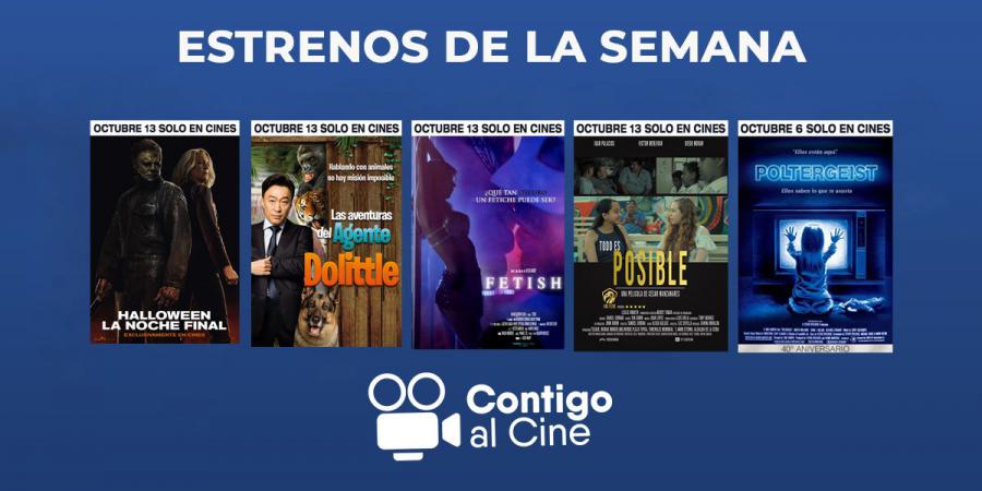 ESTRENOS DE LA SEMANA DEL 13 AL 19 DE OCTUBRE 2022